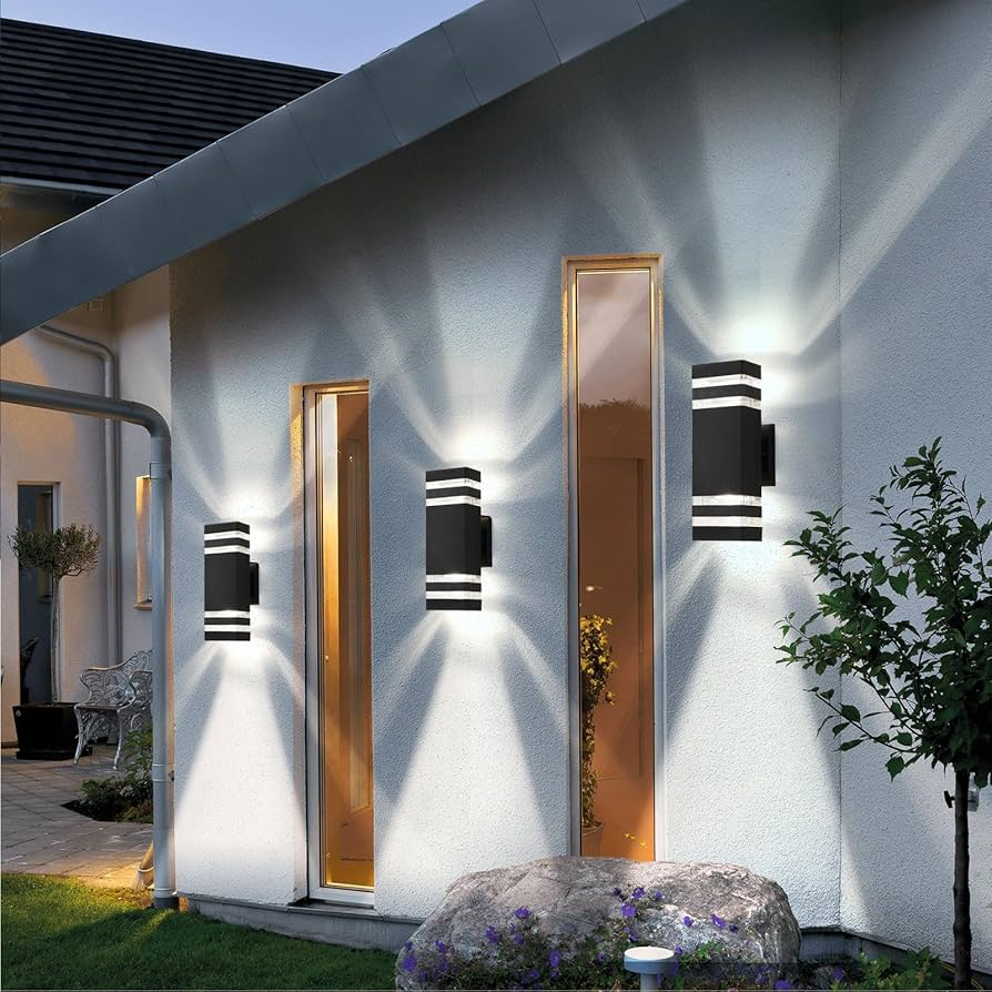 modern exterior sconces