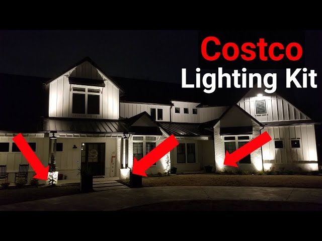 exterior lights costco