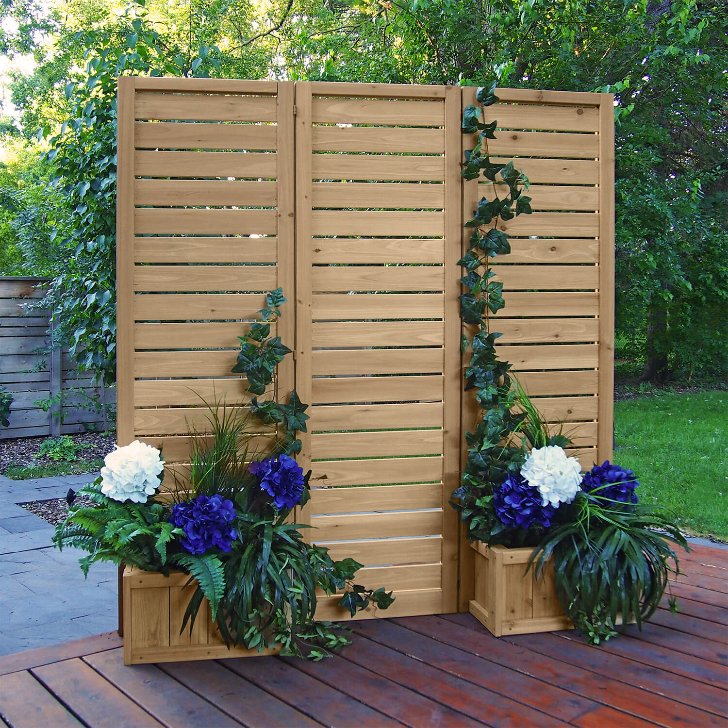 exterior privacy panels