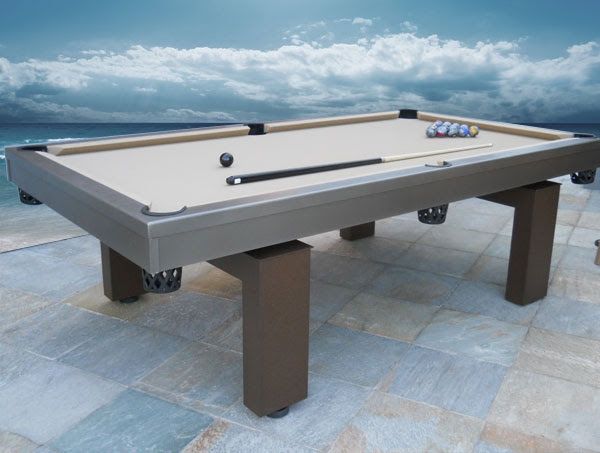 exterior pool table