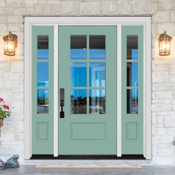 home depot glass exterior door