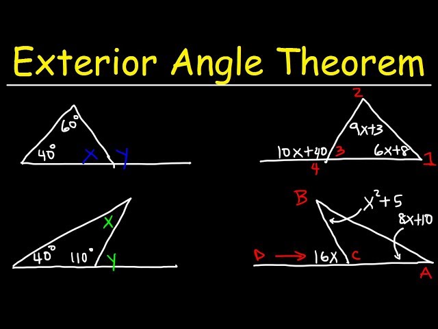 exterior angle theorem