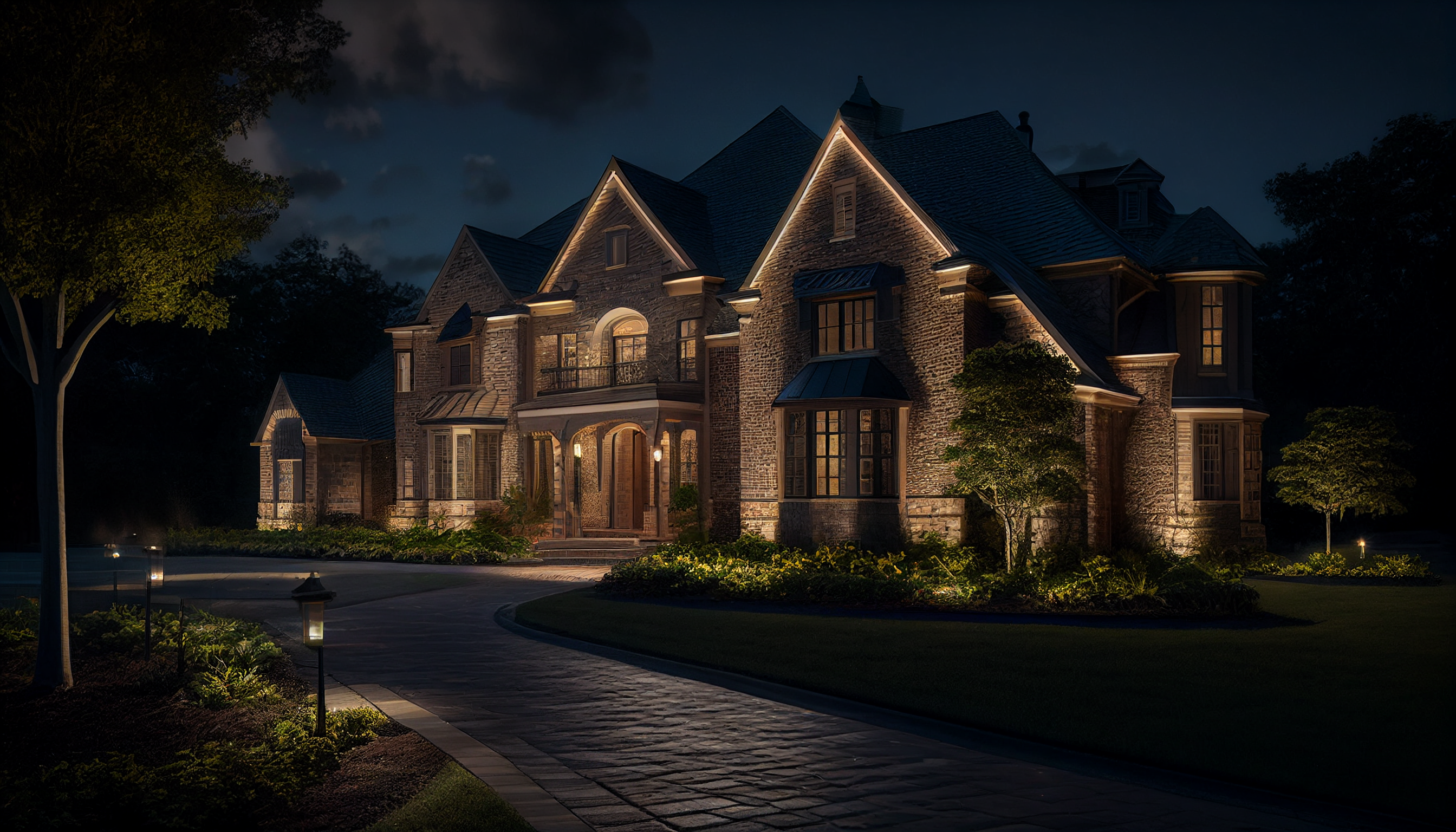 exterior house lights ideas