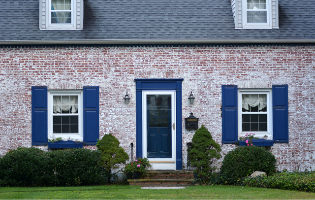 exterior brick paint color ideas