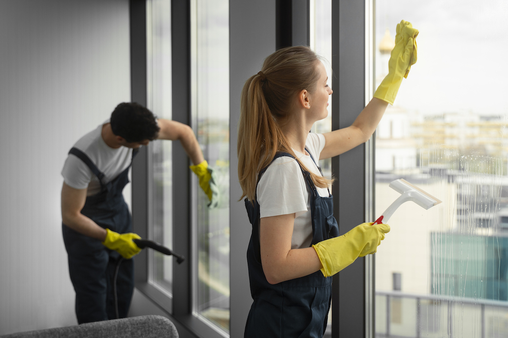 how to clean exterior windows