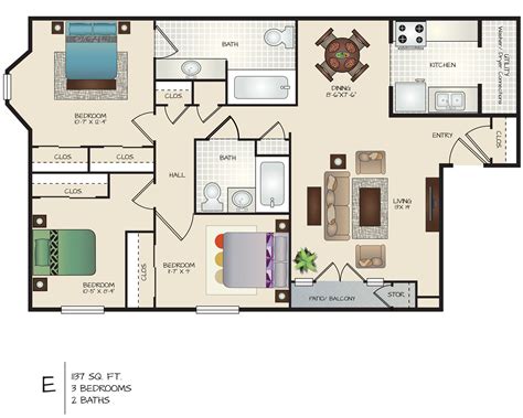 Discover the Ultimate Guide to 3 Bed 2 Bath House Plans 31 th 26