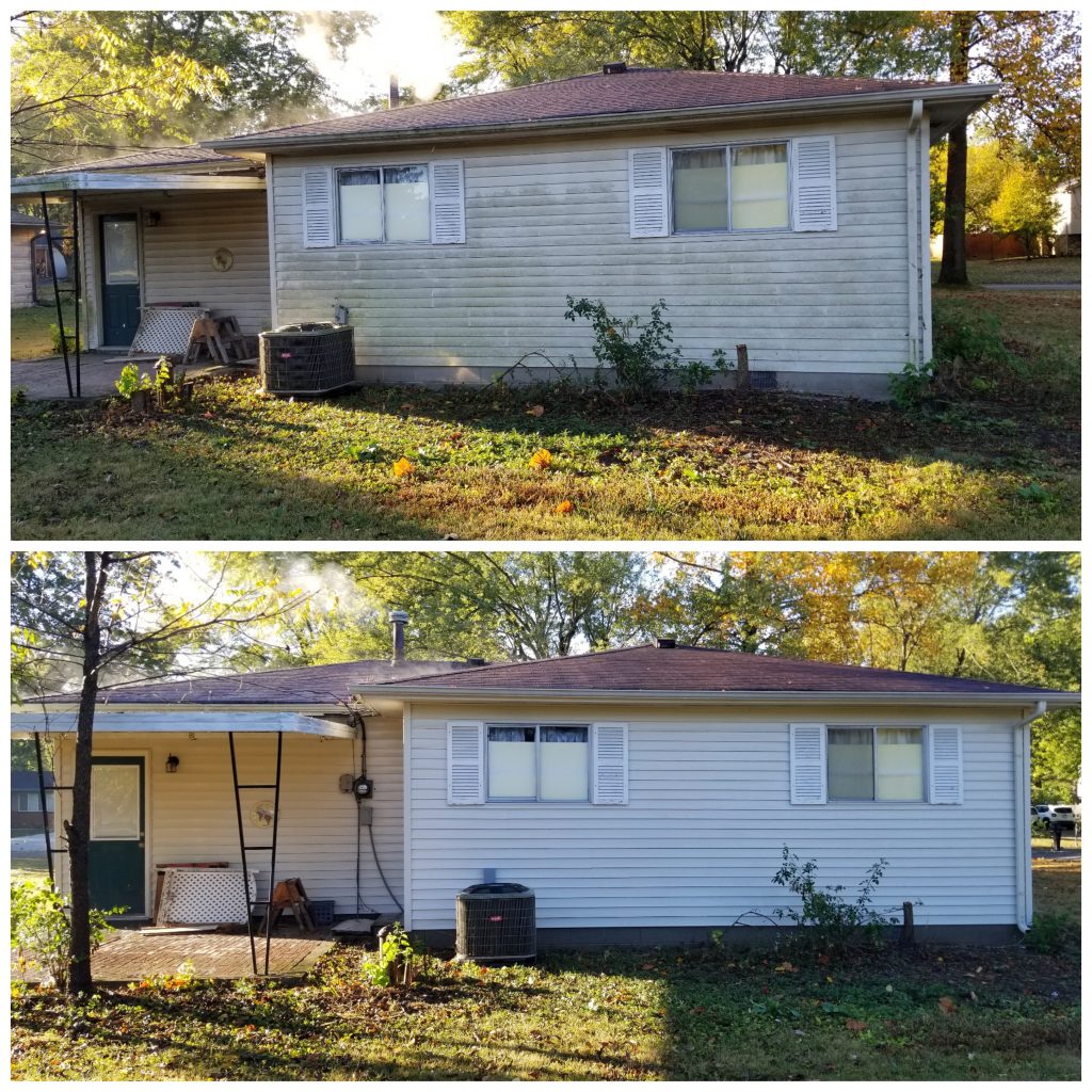 exterior house clean