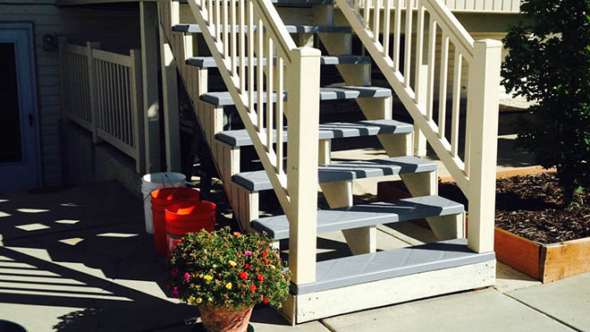 exterior stair tread