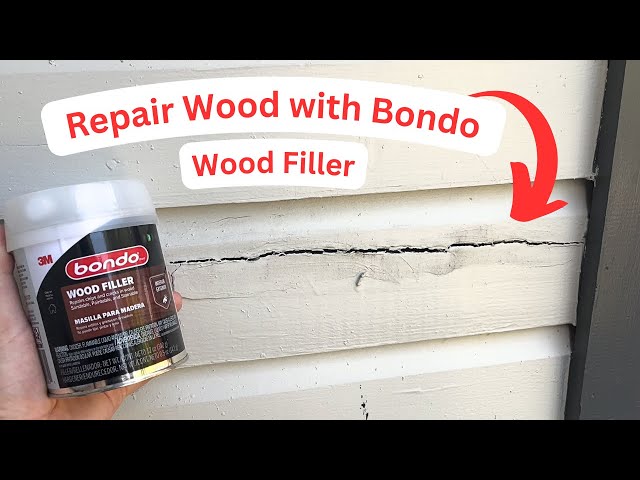 exterior wood filler