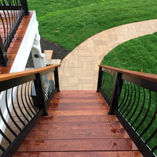 exterior stairs wood