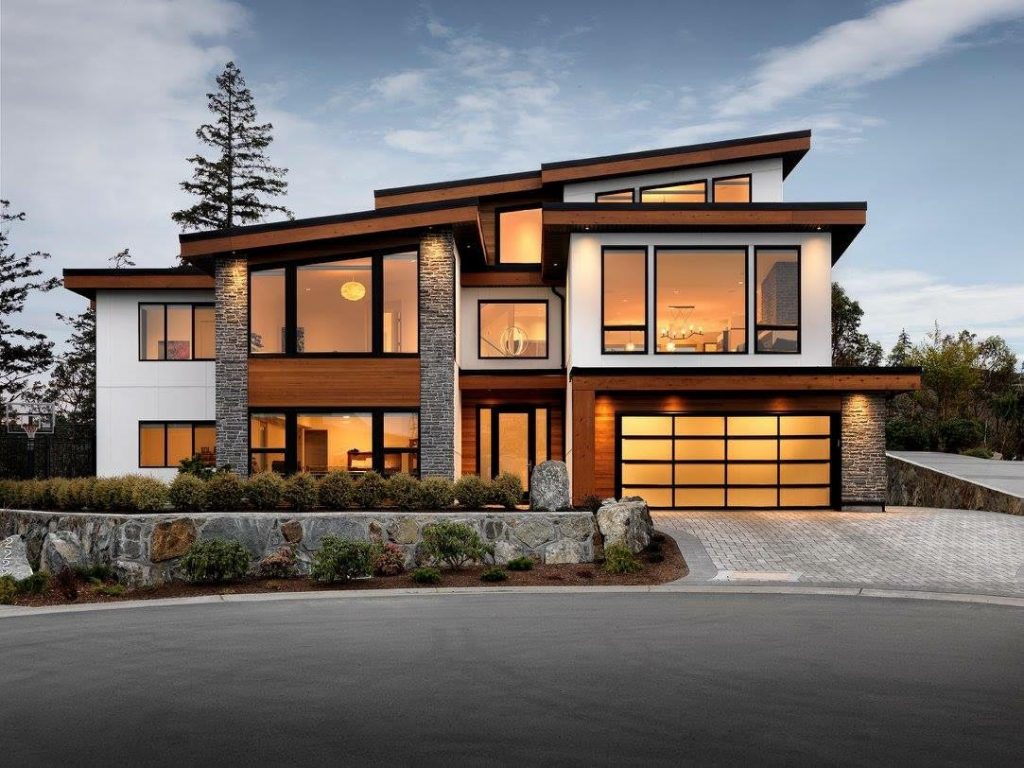 exterior contemporary homes