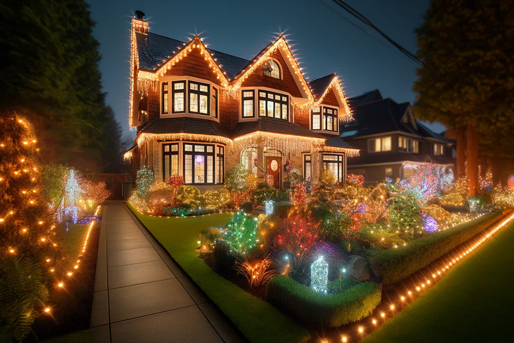 best christmas lights exterior