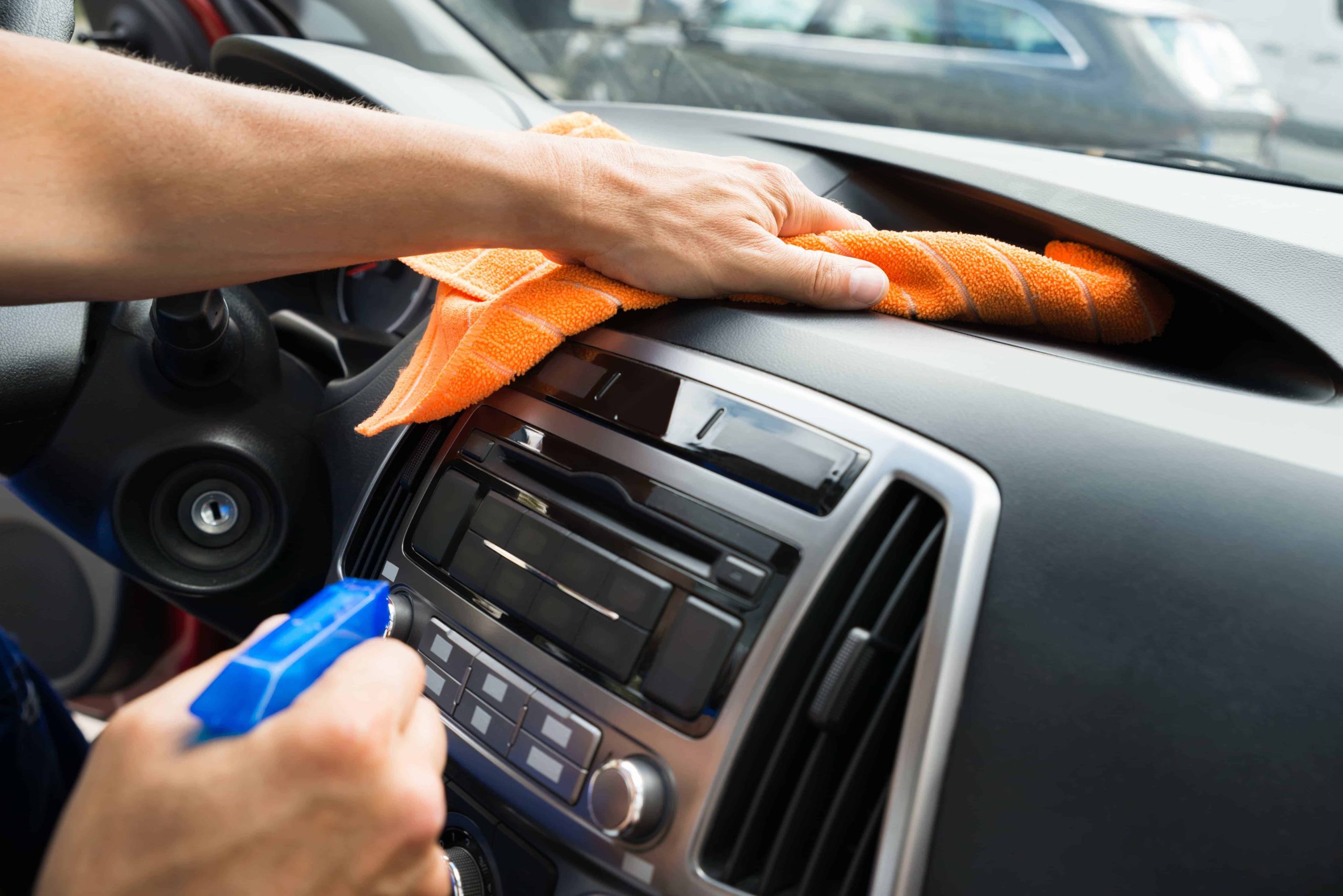 interior and exterior car wash