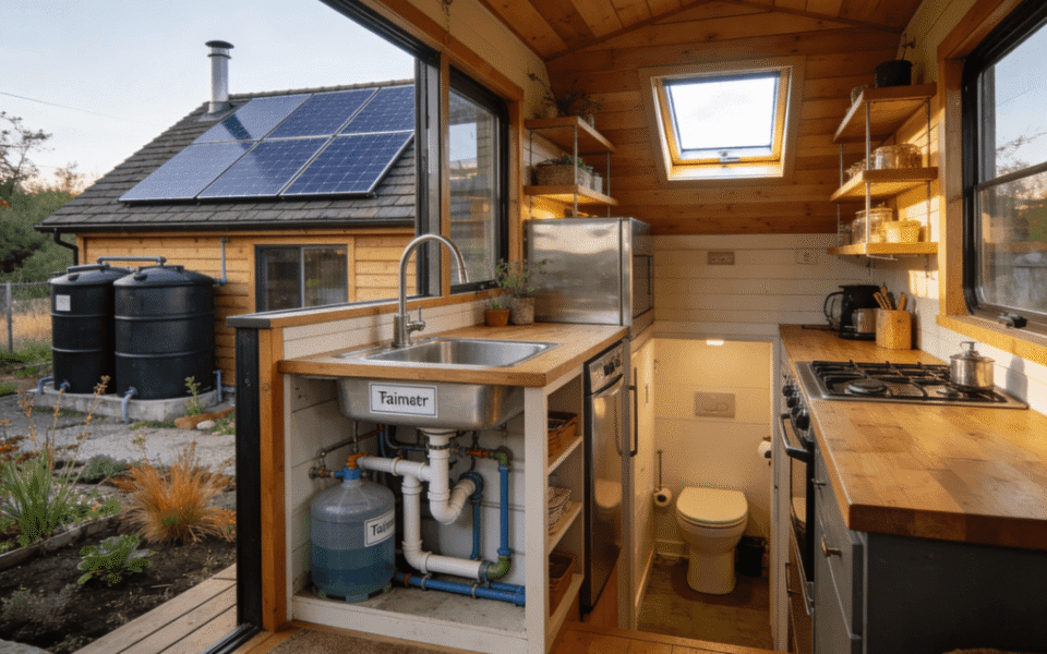 a practical guide to off grid tiny house utilities and systems